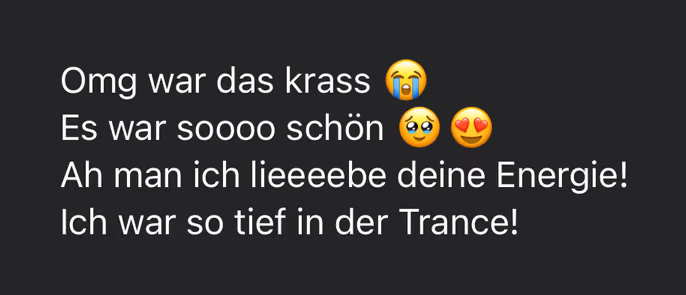 Feedback einer Teilnehmerin