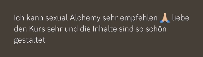 Feedback einer Teilnehmerin