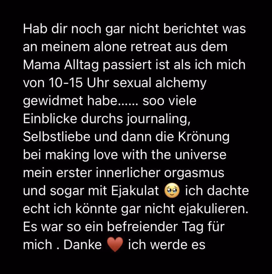 Feedback einer Teilnehmerin